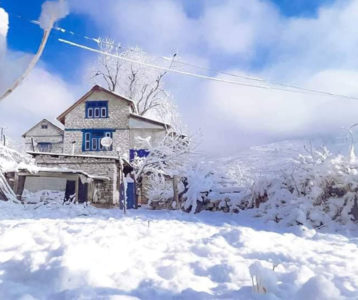 हुम्लामा यस वर्ष पहिलोपटक हिमपात हुँदा तीन इञ्चदेखि एक फिटसम्म जमियो हिउँ