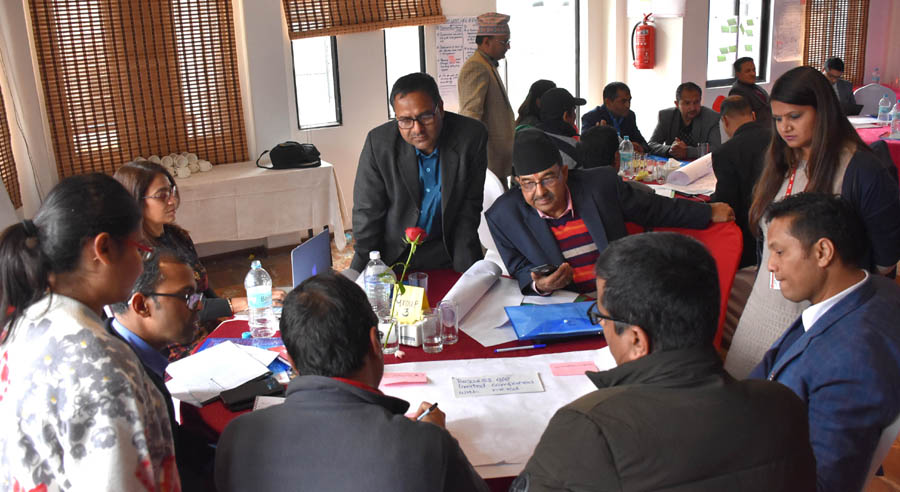 बाढी प्रतिकार्य कार्यक्रमको समिक्षा  बैठक सम्पन्न