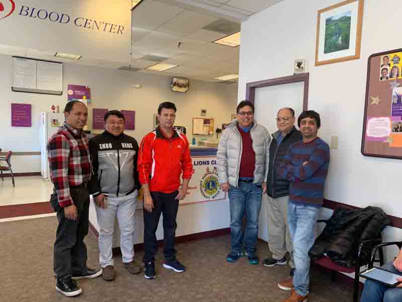 नेपाली संस्थाद्धारा कोलोराडोमा रक्तदान कार्यक्रम सम्पन्न