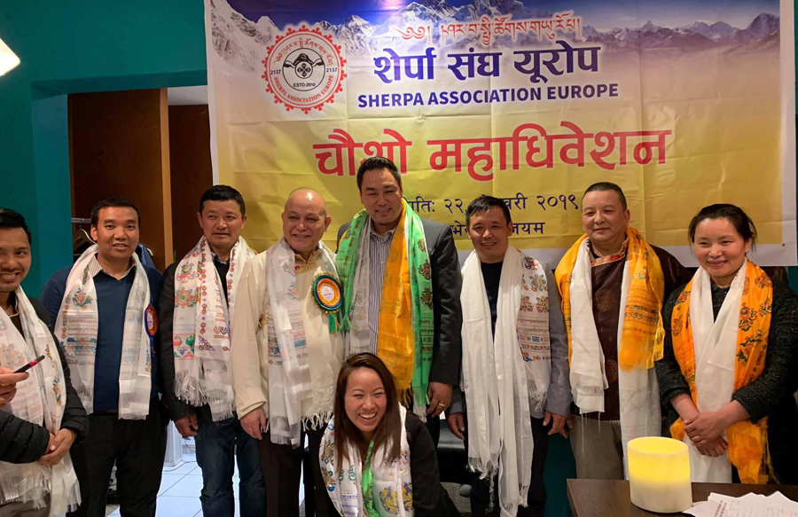 युरोप शेर्पा संघमा दावा गेल्जेन शेर्पा