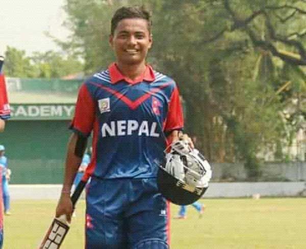 कप्तान रोहित चम्किदा नेपालले बनायो सम्मानजनक स्कोर