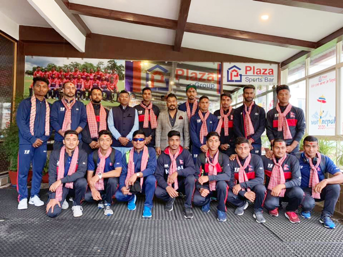 नेपाली क्रिकेटर टोलिको बिदाइ