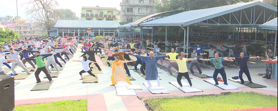 हलचोकमा योगको हलचल (भिडियो सहित)