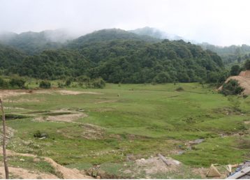 पर्यटकीयस्थल तावाभञ्ज्याङमा कृत्रिम ताल निर्माण हुँदै