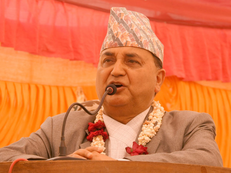 ईश्वर पोखरेल सहभागी हुने कार्यक्रममा झडप भएपछि लगाइयो निषेधाज्ञा