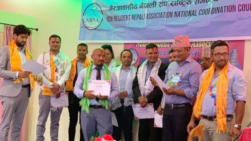 एनआरएनए इटालीको अधिबेशन सम्पन्न, अध्यक्षमा देवराज गुरुङ