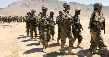 अमेरिकी सैन्य टोली अफगानिस्तानमा