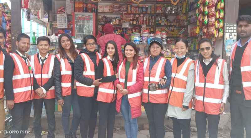 यसरी उत्रिए कानुनका विद्यार्थीहरु सडकमा