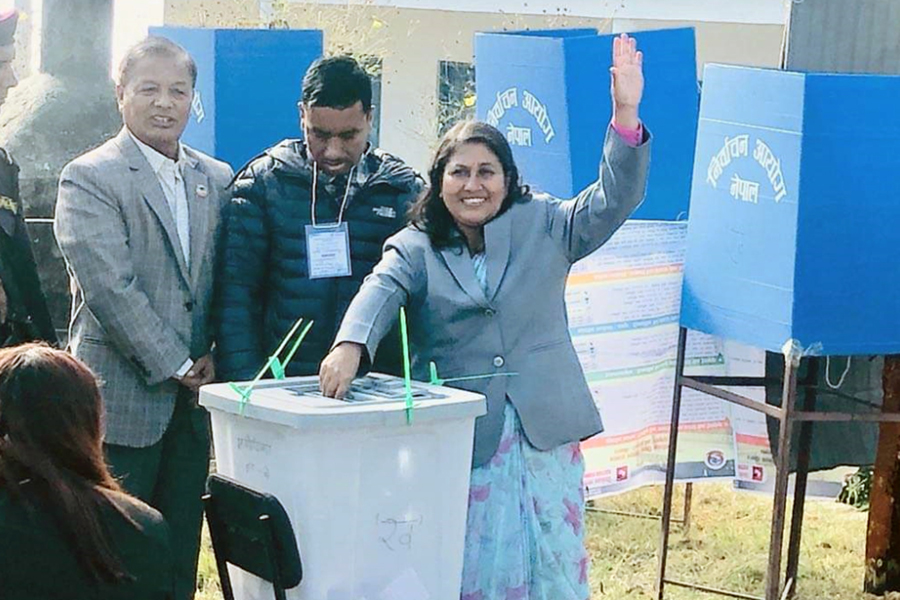 विद्या भ‪ट्टराई फराकिलो मतान्तरका साथ विजयी
