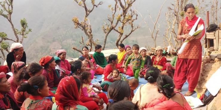 पाल्पामा महिला उद्यमी बढ्दै
