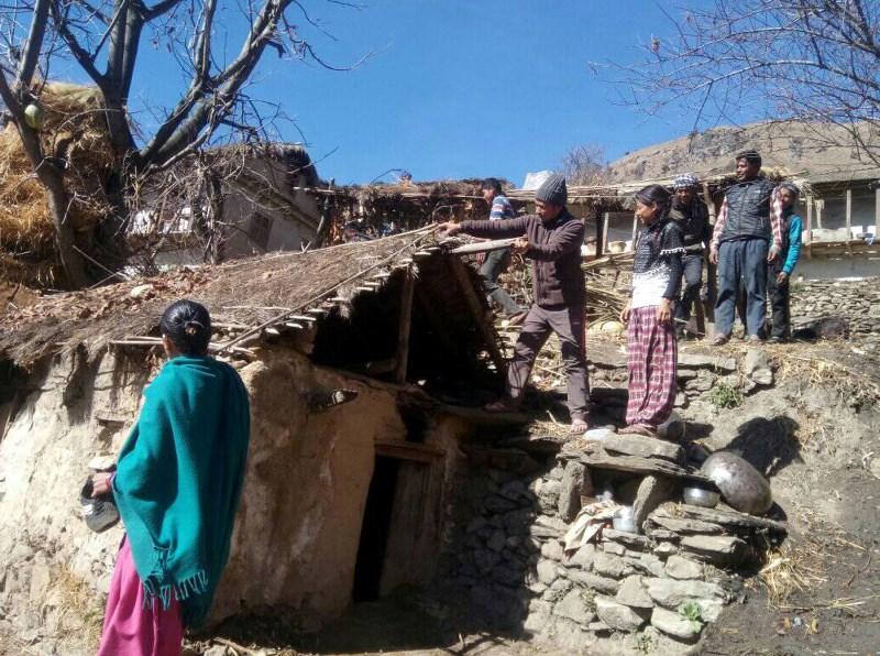 छाउगोठमा मृत्यु हुनेक्रम बढेपछि भत्काइए ६० छाउगोठ