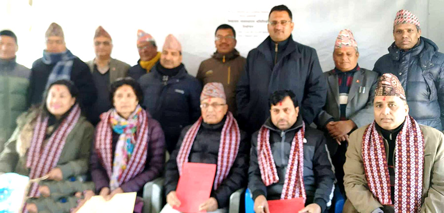 खरेल अध्यक्षमा चयन