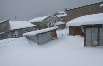 हुम्लामा बाक्लो हिमपात