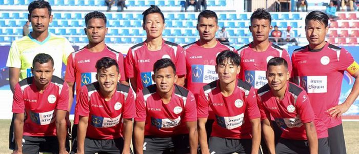 नेपाल पुलिससँग सङ्कटा २–१ गोल अन्तरले पराजित