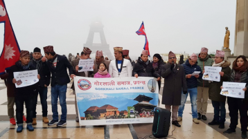 फ्रान्समा नेपाल भ्रमण वर्ष २०२० को प्रचारसँगै टोपी दिवस मनाइयो