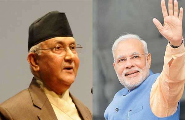 प्रधानमन्त्री ओली र मोदीबीच टेलिफोन वार्ता, मोदीले पाए नेपाल भ्रमणको निम्तो