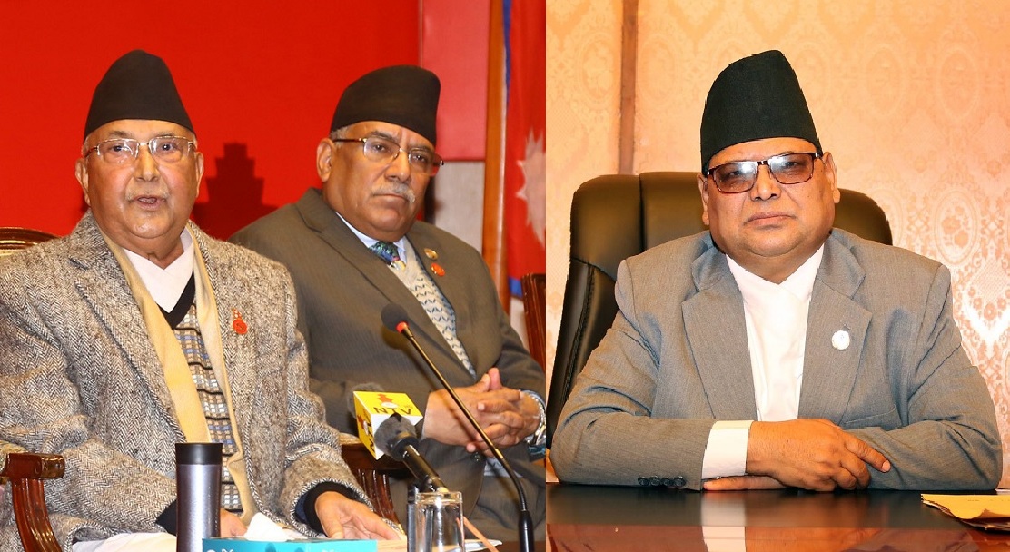 एमसीसीको कुरा गर्दै गर्दा यसरी महरालाई सम्झिए ओलीले