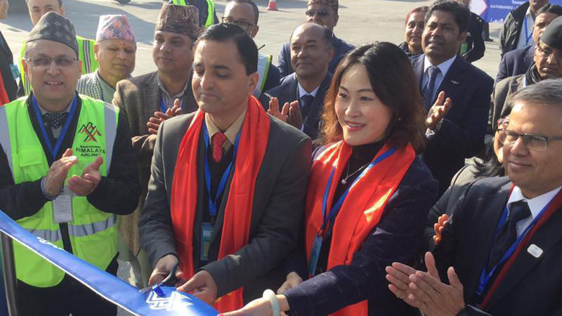 चिनियाँ नागरिकका लागि एयरपोर्टमा राखियो सूचना पाटी