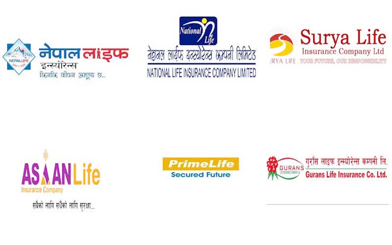 यो साता जीवन विमा तर्फ कसको कमाई कति ?