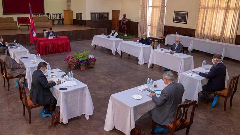 नेकपाको बैठक सम्पन्न, के के भए त छलफल ?