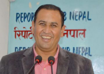 Ex-MP Ramhari Khatiwada donates health supplies