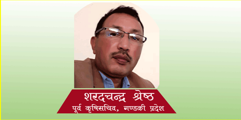 पूर्व कृषिसचिवको कृषि मन्त्रीलाई ७ बुँदे सुझाव