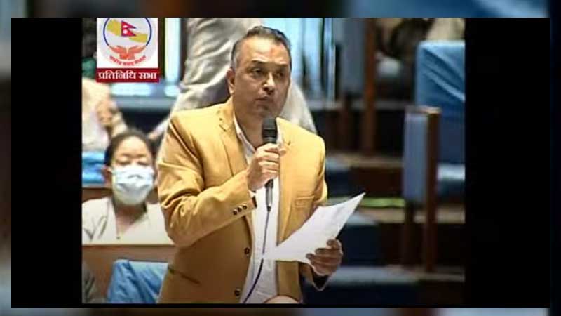 सांसद गगन थापाद्धारा सर्वदलिय संसदीय छानविन समिति बनाउन माग