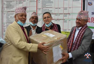  Himalaya Airlines Donates the medical supplies to AMDA Hospital, Damak and CCMC, Gulmi