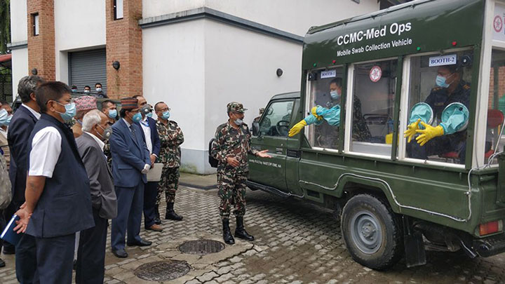 NAST develops mobile swab collection vehicle