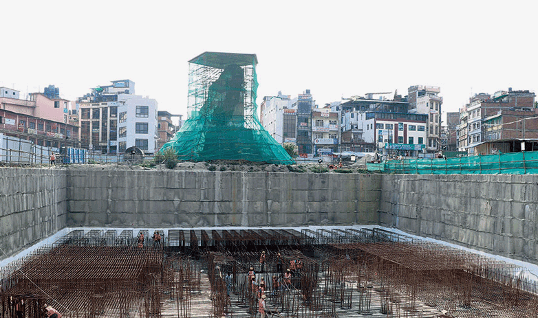 धरहरा पुनःनिर्माणका ७० कामदार क्वारेन्टिनमा