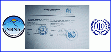 NRNA & ILO Sign a Project on Repatriation of Nepali Migrant Workers Impacted by COVID 19