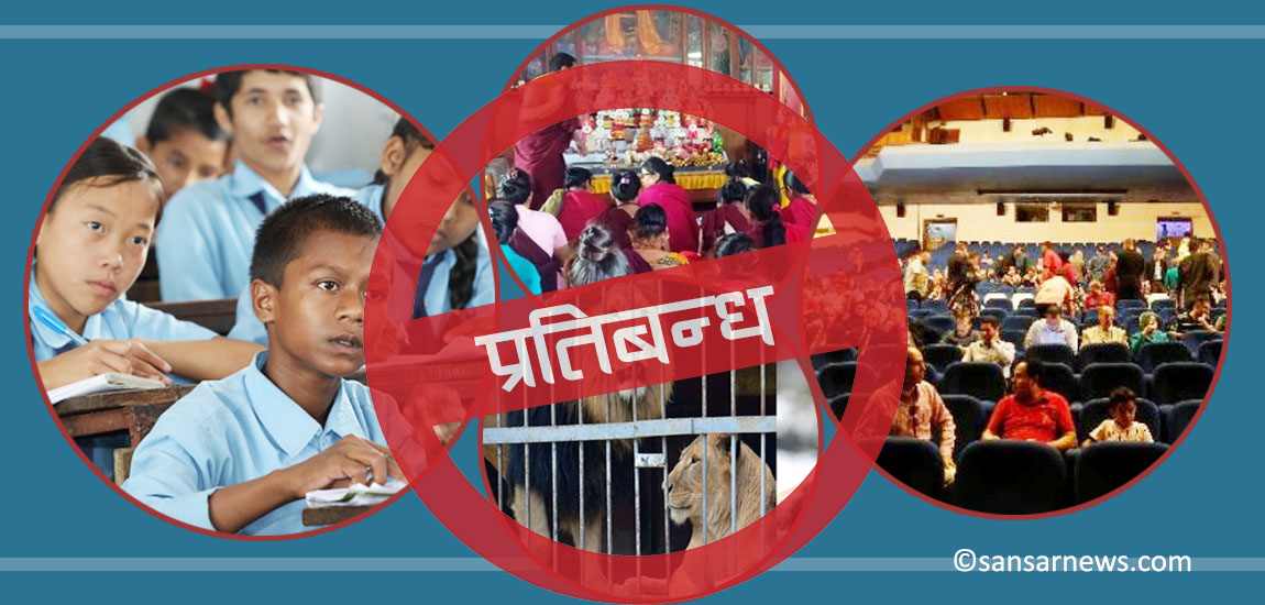 यी हुन् लकडाउन अन्त्य भएपनि प्रतिबन्ध कायमै रहने क्षेत्र