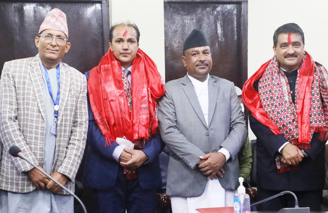 राखेप उपाध्यक्ष र सदस्य–सचिवद्वारा पद्वहाली