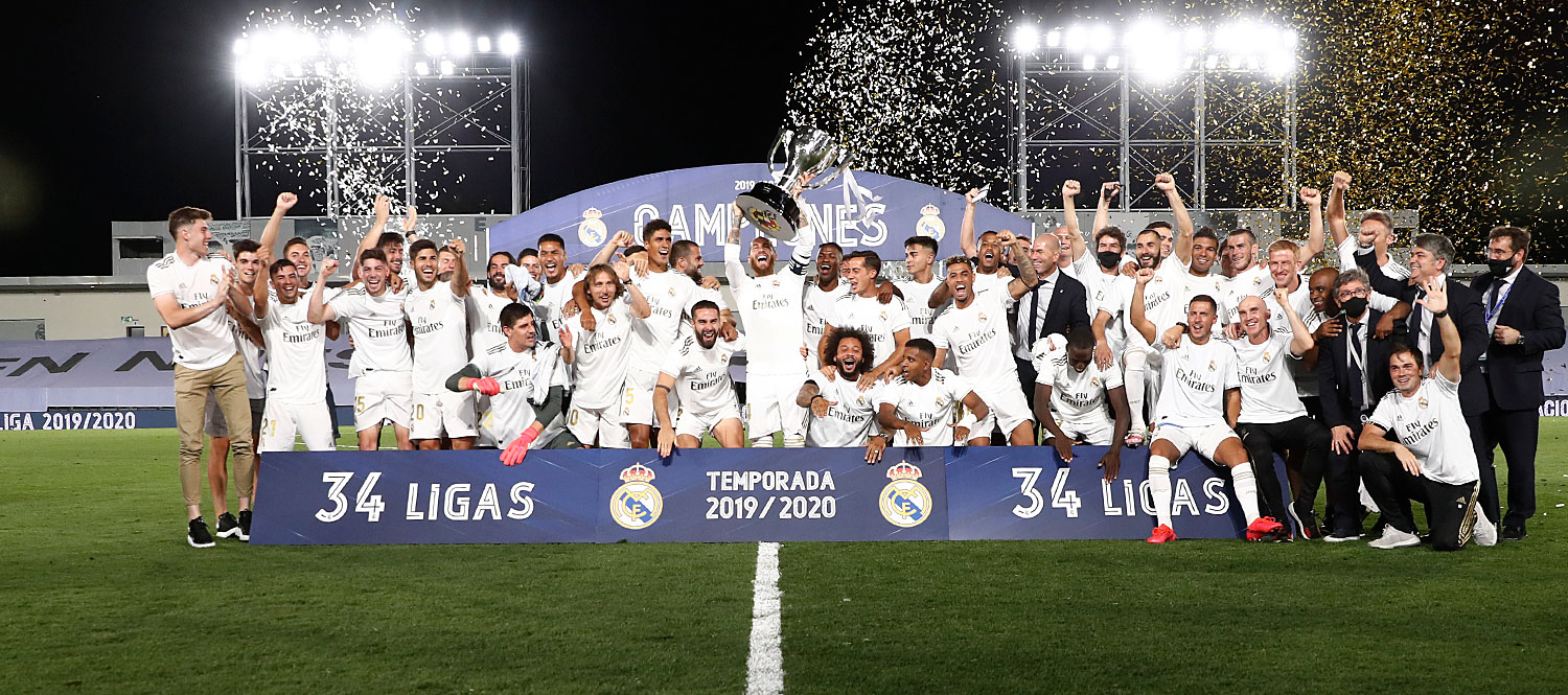 Real Madrid clinch record 34th La Liga title after beating Villarreal