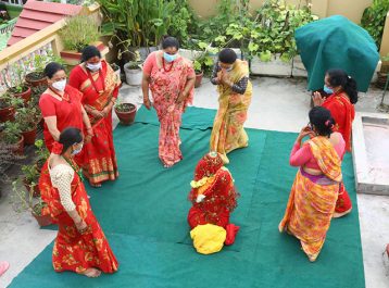 सुदूरपश्चिममा गौरा पर्व सुरु, आज घरघरमा बिरुडा भिजाइँदै