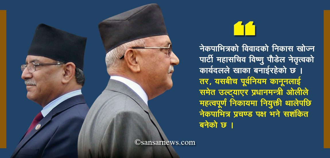 फेरि ओलीले एकलौटी नियुक्ती गर्न थालेपछि…