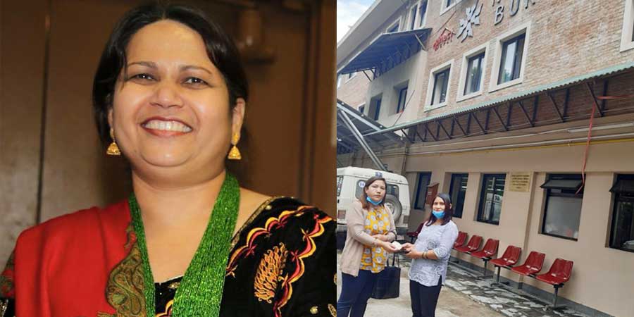 अमेरिकामा रहेकी सवि थापाद्धारा एसिड आक्रमणमा परेकी पवित्रालाई आर्थिक सहयोग