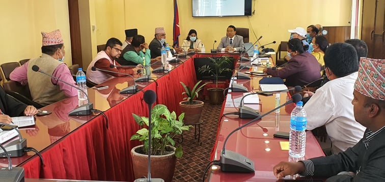 आँधिखोला जलाशययुक्त प्रस्तावित आयोजनाको विषयमा छलफल
