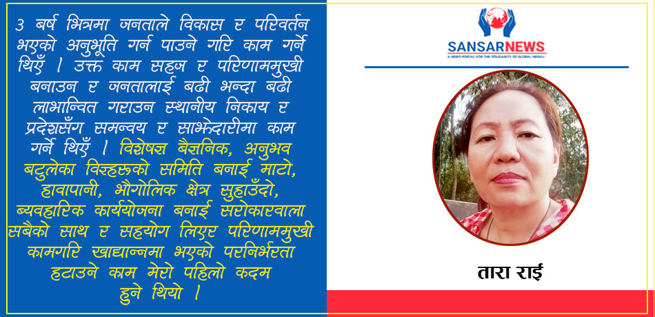 यदि म कृषिमन्त्री भएको भए…..