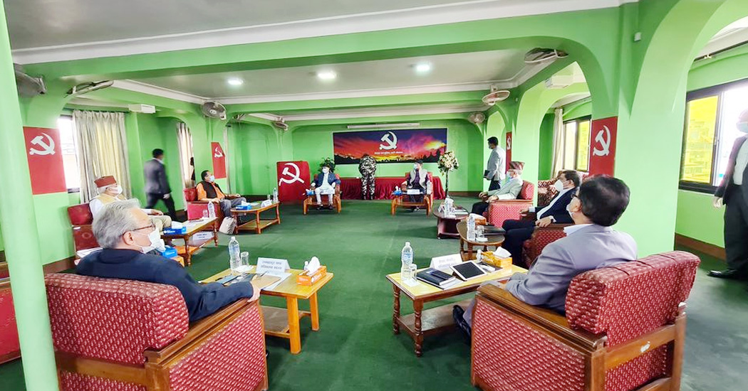 मन्त्रिपरिषद पुनर्गठन गर्ने नेकपा सचिवालयको निर्णय