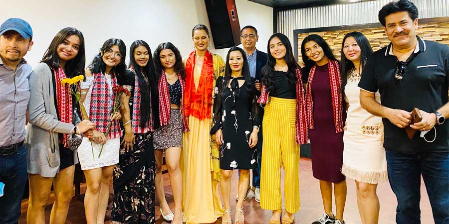 अमेरिका पुगेका अभिनेता सरोज खनालले गरे लघु चलचित्र ‘छाउ पीडा’ प्रदर्शन