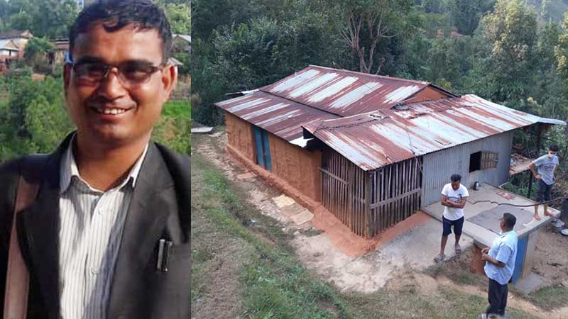 उदाहरणीय वडाअध्यक्ष जसले कोरोना संक्रमितलाई राख्न आफ्नै घर आइसोलेसन बनाए
