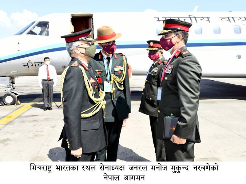 भारतीय स्थल सेनाध्यक्ष नेपाल आइपुगे, नेपाल आएर के के गरे ? (हेर्नुस् तस्विरमा)