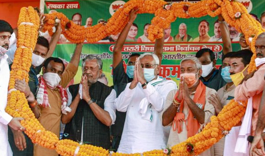 बिहारमा नीतीश कुमार नै मुख्यमन्त्री बन्ने, भाजपाले भन्यो – निर्णय फेरिन्न