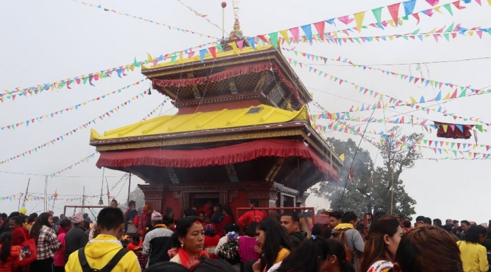 दुप्चेश्वर मन्दिरमा जात्राको रौनक