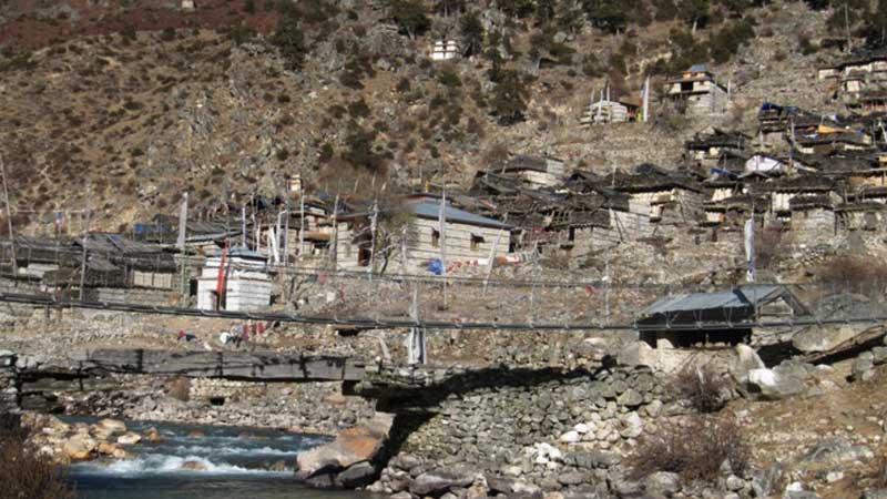 मानवविहिन बनेको छ यतिबेला हिमालपारिको सुन्दर मुगु गाउँ