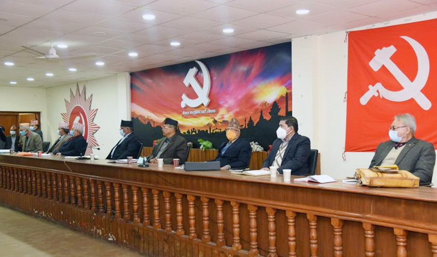 नेकपा स्थायी समिति बैठक सुरु, ओली भने अनुपस्थित