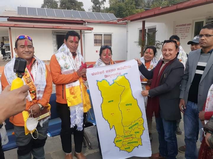 पाँचपोखरी पिक, युवा पिक आरोहण तथा अध्ययन टोलीको बिदाई