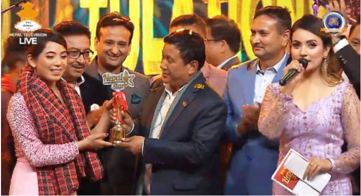पोखराकी एलिना गुरुङ बनिन पहिलो ‘नेपाल स्टार’