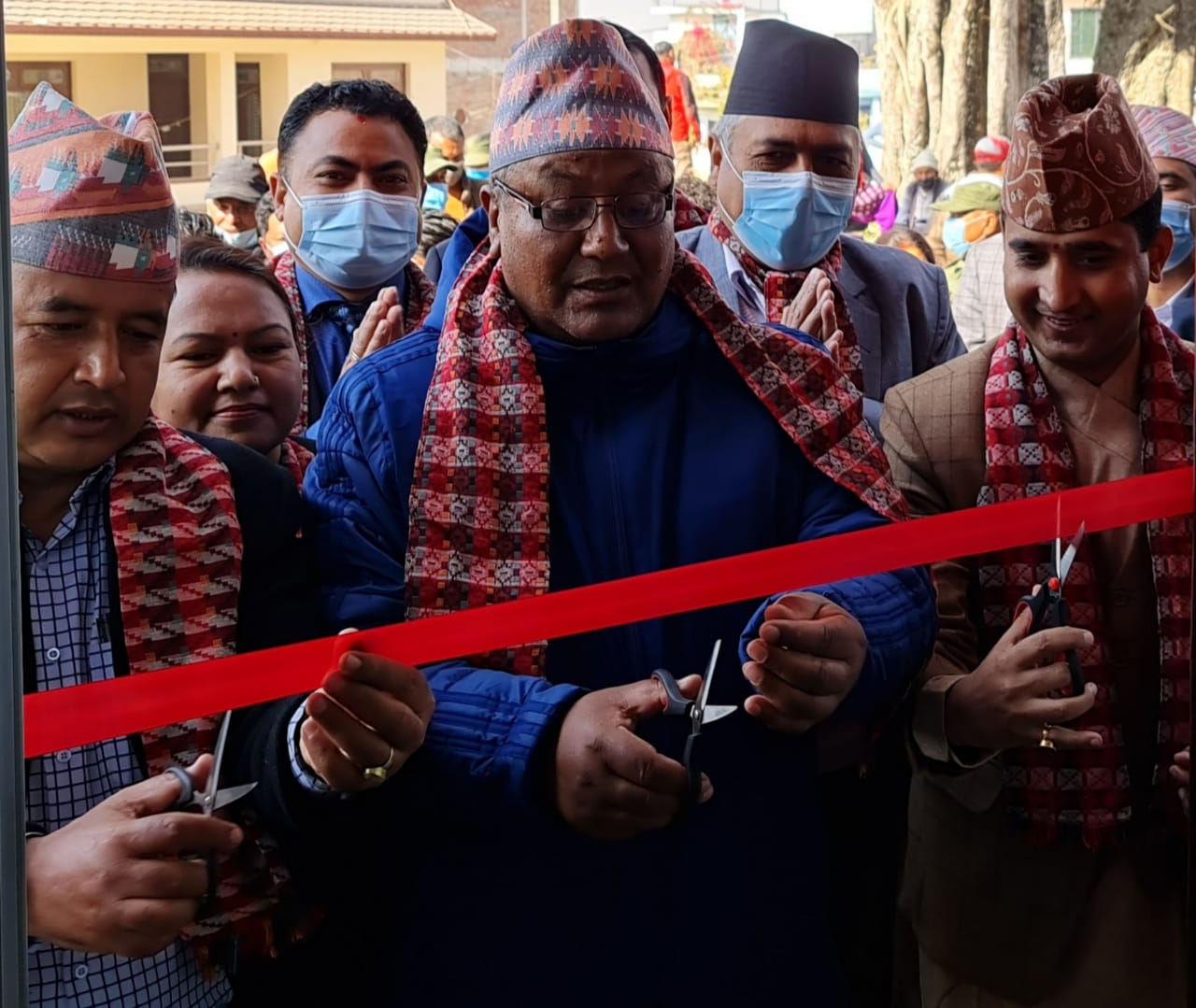 सूर्यविनायक नगरपालिकामा एन आई सी एशिया बैंकको विस्तारित काउण्टर उद्घाटन